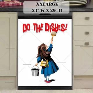 Preview of Do the Dishes! magnet in XX Large size.