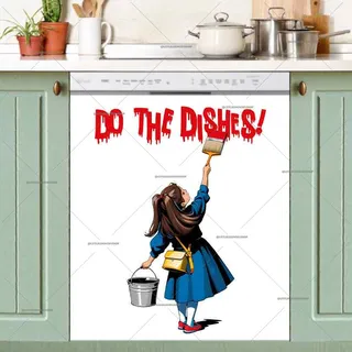 Preview of Do the Dishes! magnet.