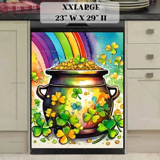 Preview of St. Patty Pot of Gold magnet in XX Large size.