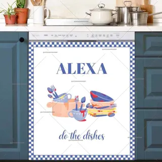 Preview of Alexa Do The Dishes magnet.