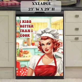 Preview of Pin-Up Girl Cook magnet in XX Large size.