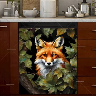 Preview of Beautiful Fox in the Bush magnet.