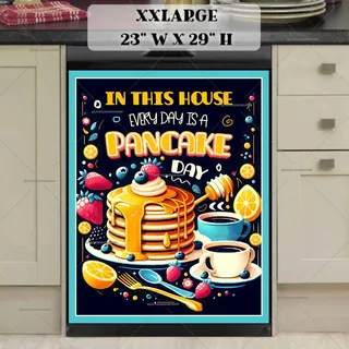 Preview of Every Day is a Pancake Day magnet in XX Large size.