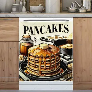 Preview of Homemade Pancakes magnet.