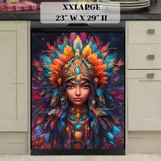 Preview of Beautiful Indian Goddess magnet in XX Large size.