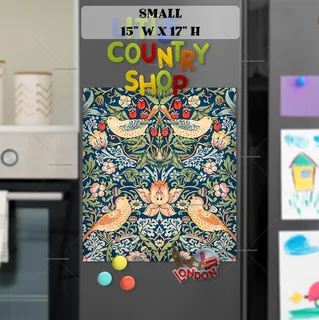 Preview of Strawberry Thief by William Morris magnet in Small size.