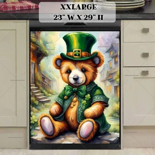 Preview of St. Patrick’s Day Irish Teddy Bear magnet in XX Large size.