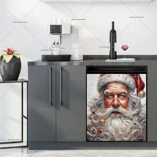 Preview of Beautiful Santa Portrait magnet.