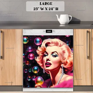 Preview of The Beautiful Marilyn Monroe magnet in Large size.