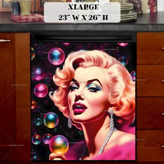 Preview of The Beautiful Marilyn Monroe magnet in Extra Large size.