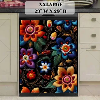 Preview of Beautiful Hungarian Folk Design magnet in XX Large size.