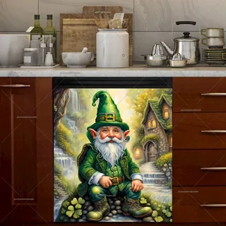 Preview of St. Patrick’s Day Irish Gnome magnet.