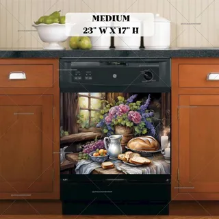 Preview of Breakfast in the Farmhouse magnet in Medium size.