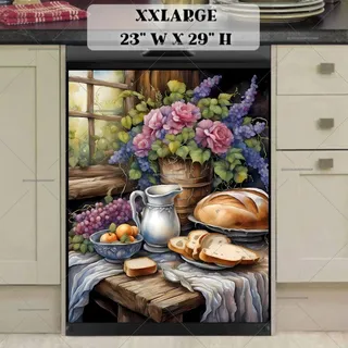 Preview of Breakfast in the Farmhouse magnet in XX Large size.