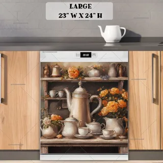 Preview of Rustic Farmhouse Kitchen Table magnet in Large size.