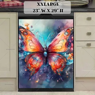 Preview of Abstract Beautiful Butterfly magnet in XX Large size.