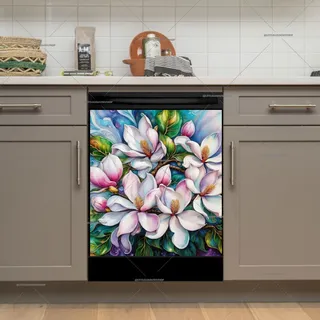 Preview of Beautiful Blooming Magnolias magnet.