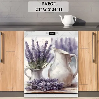 Preview of Provence Lavender Decor magnet in Large size.