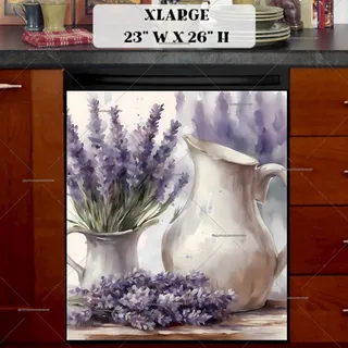 Preview of Provence Lavender Decor magnet in Extra Large size.