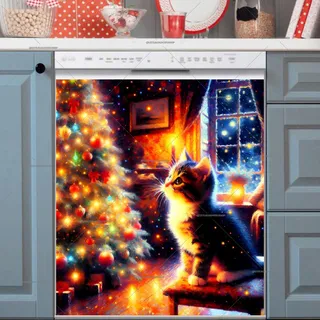 Preview of Kitten’s First Christmas magnet.