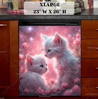 Preview of Adorable Baby Kittens magnet in Extra Large size.