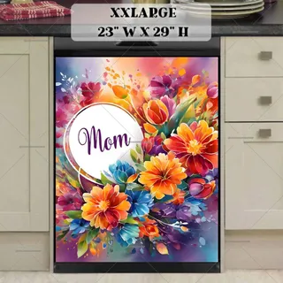 Preview of Pretty Mother’s Day Flowers magnet in XX Large size.