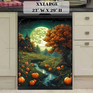 Preview of Fantasy Autumn Landscape magnet in XX Large size.
