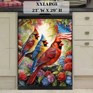 Preview of All American Cardinals magnet in XX Large size.