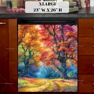 Preview of The Colors of Autumn magnet in Extra Large size.