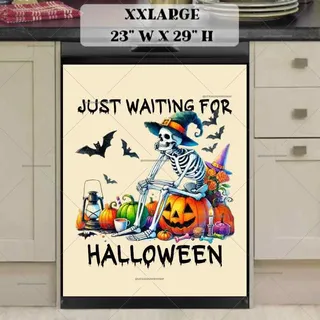 Preview of Funny Halloween Skeleton magnet in XX Large size.