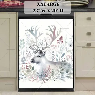 Preview of Bohemian Summer Reindeer magnet in XX Large size.