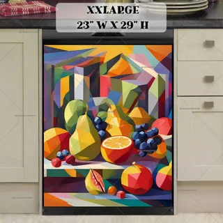 Preview of Abstract Still Life Fruit magnet in XX Large size.