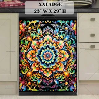 Preview of Beautiful Mandala Art magnet in XX Large size.