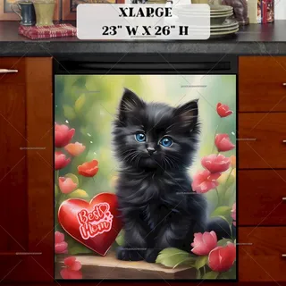 Preview of Mother’s Day Kitten magnet in Extra Large size.