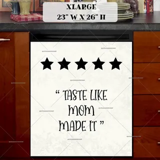 Preview of Funny Kitchen Review magnet in Extra Large size.