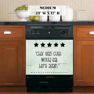 Preview of Cute Kitchen Review magnet in Medium size.