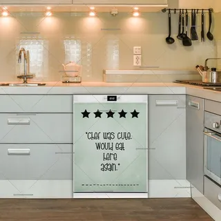 Preview of Cute Kitchen Review magnet.