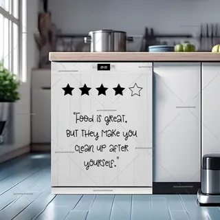 Preview of Sarcastic Kitchen Review magnet.