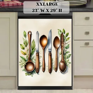 Preview of Vintage Farmhouse Utensils magnet in XX Large size.