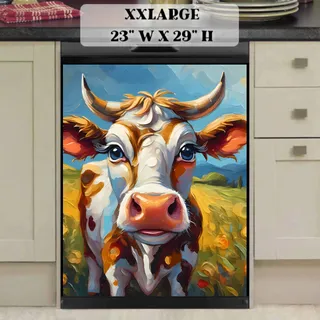 Preview of Blue Eyed Cow magnet in XX Large size.