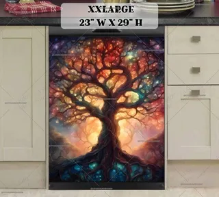 Preview of Sunset Tree of Life magnet in XX Large size.