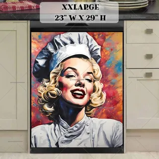 Preview of Chef Marilyn Monroe magnet in XX Large size.