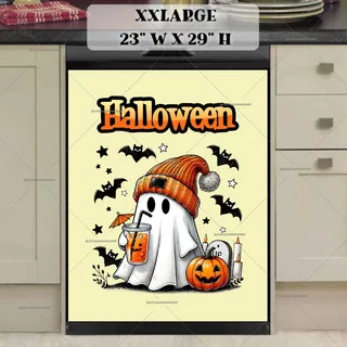 Preview of Trendy Halloween Ghost magnet in XX Large size.