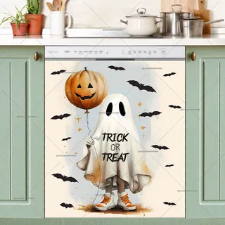 Preview of Trick or Treat Ghost magnet.