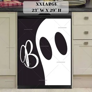 Preview of BOO Halloween Ghost magnet in XX Large size.