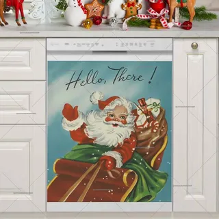 Preview of Vintage Santa on the Sleight magnet.