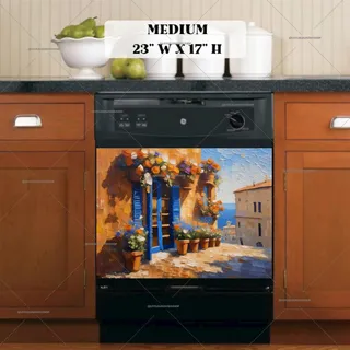 Preview of Italian Cottage Terrace magnet in Medium size.