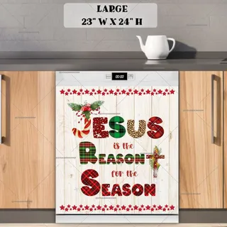 Preview of Jesus is the Reason for the Season magnet in Large size.