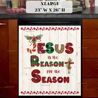 Preview of Jesus is the Reason for the Season magnet in Extra Large size.