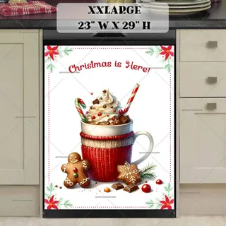Preview of Sweet Christmas Hot Chocolate magnet in XX Large size.
